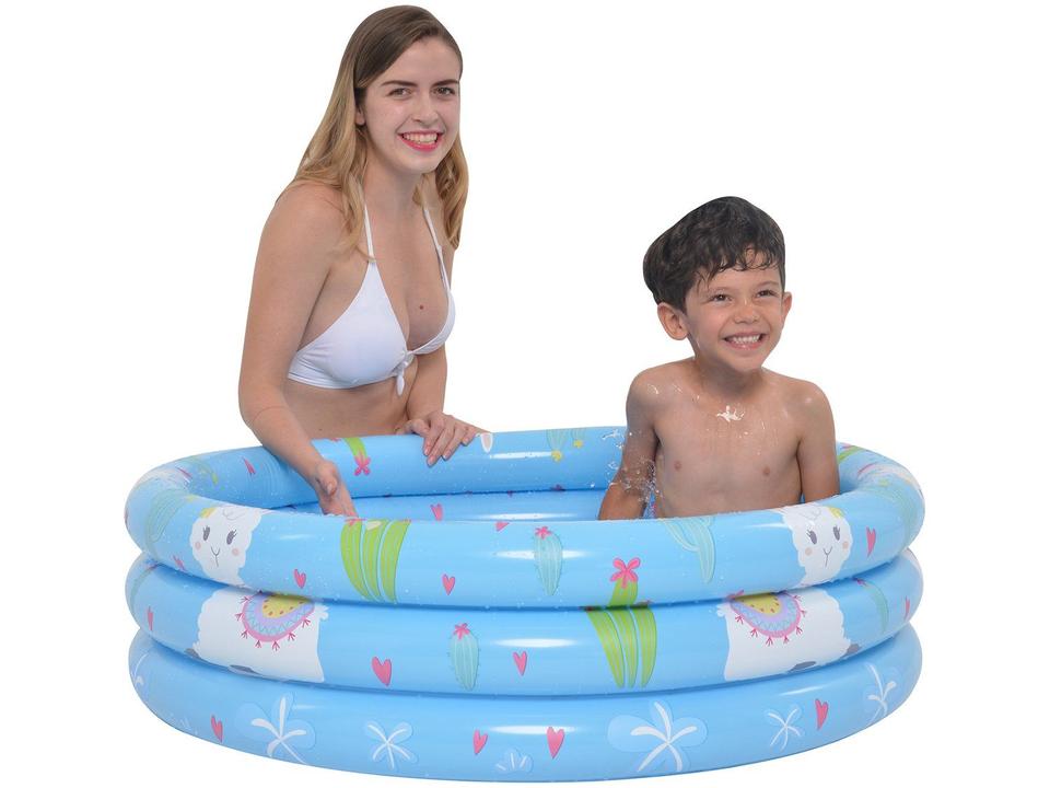 Piscina Infantil Inflável Redonda Jilong 148L - 3
