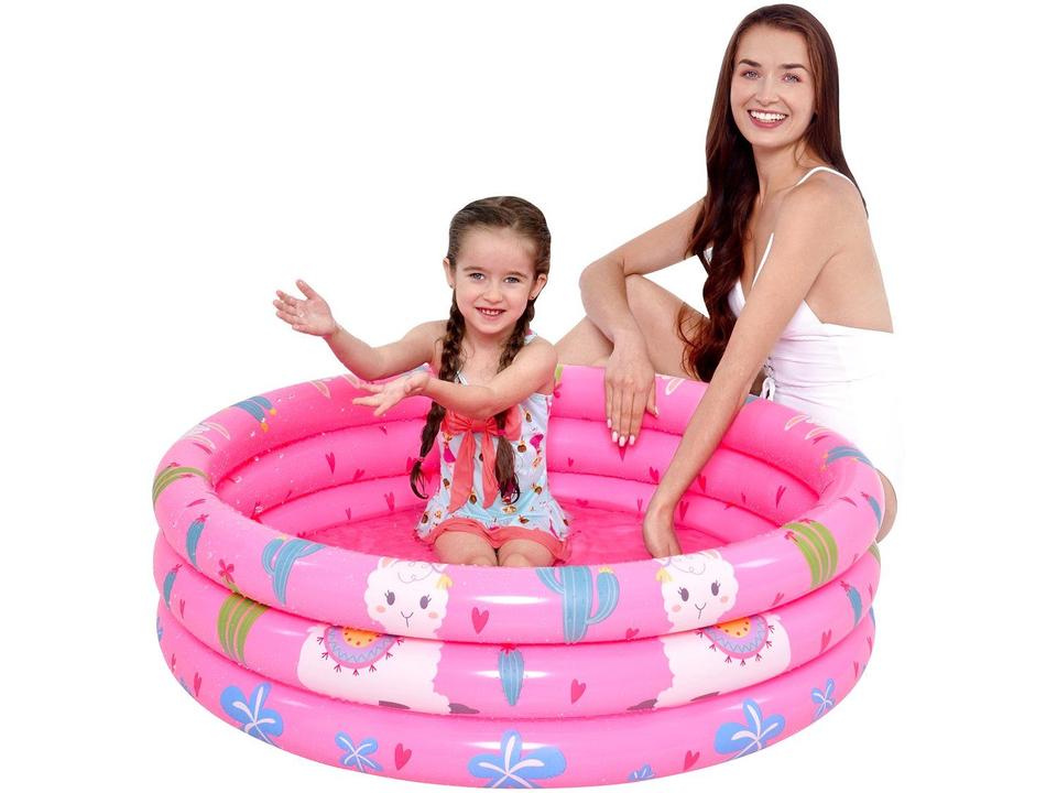 Piscina Infantil Inflável Redonda Jilong 148L - 4