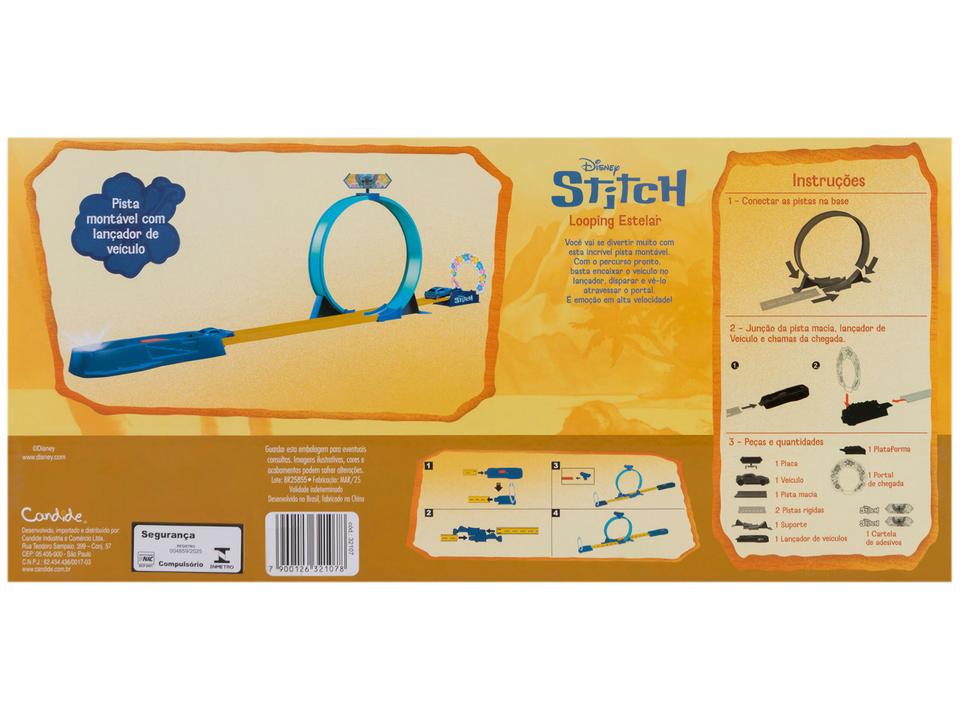 Pista Disney Stitch Looping Estelar Candide - 8