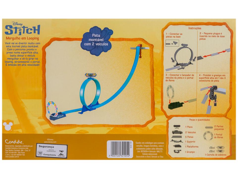 Pista Disney Stitch Mergulho em Looping Candide - 8