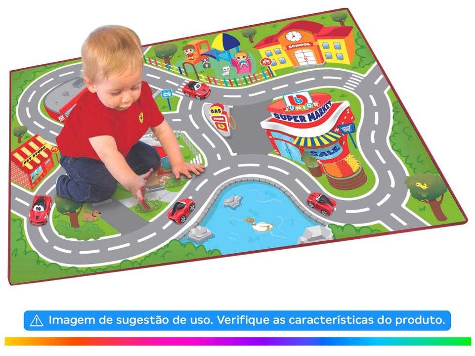 Pista Ferrari Junior City Playmat - 1