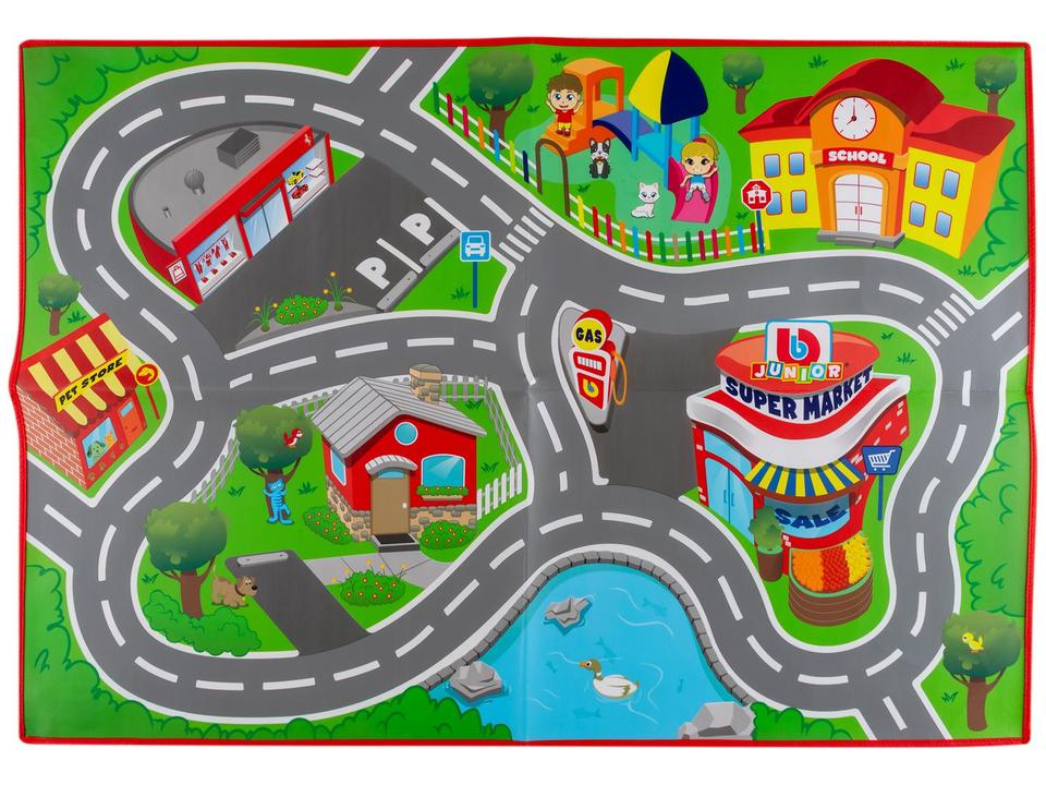 Pista Ferrari Junior City Playmat - 2