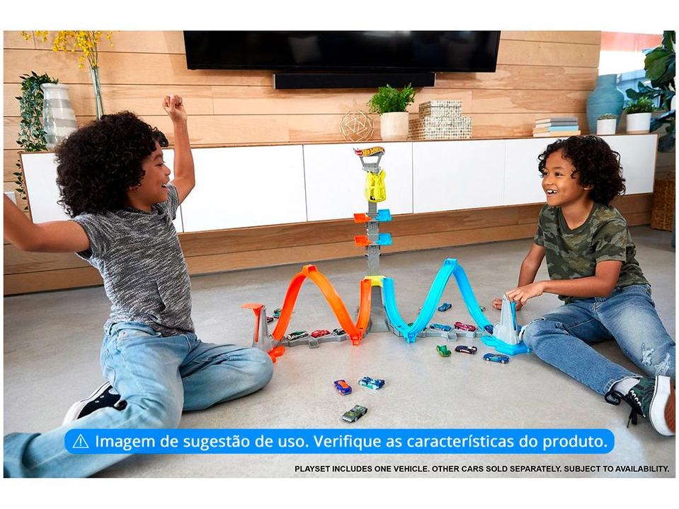 Pista Hot Wheels Action Desafio Da Altura Mattel - 4