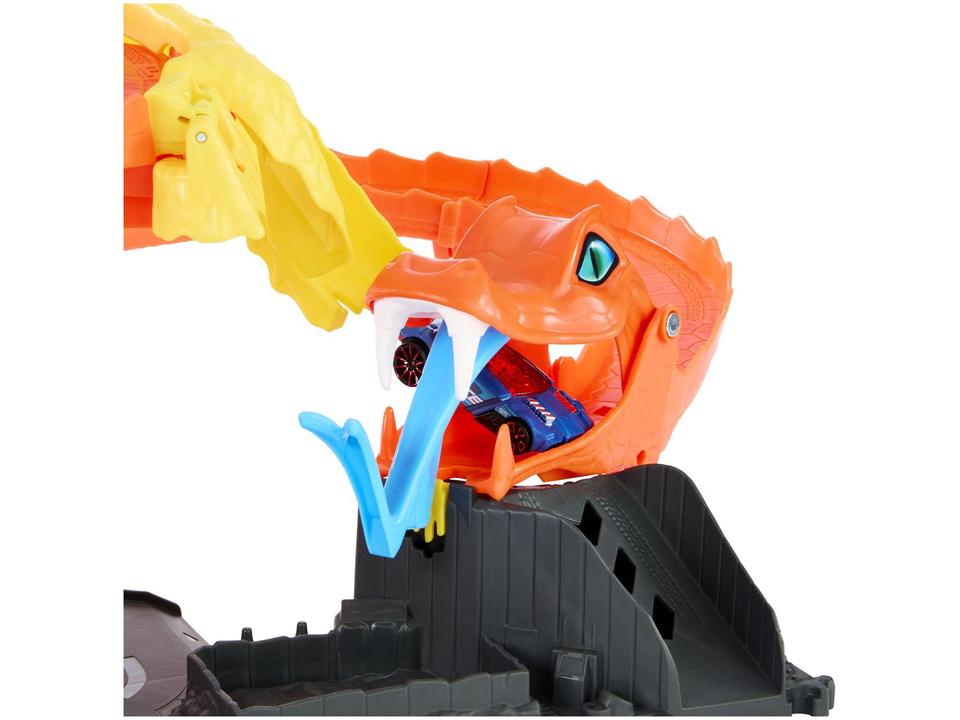 Pista Hot Wheels City Ataque de Cobra vs Pizzaria - 3
