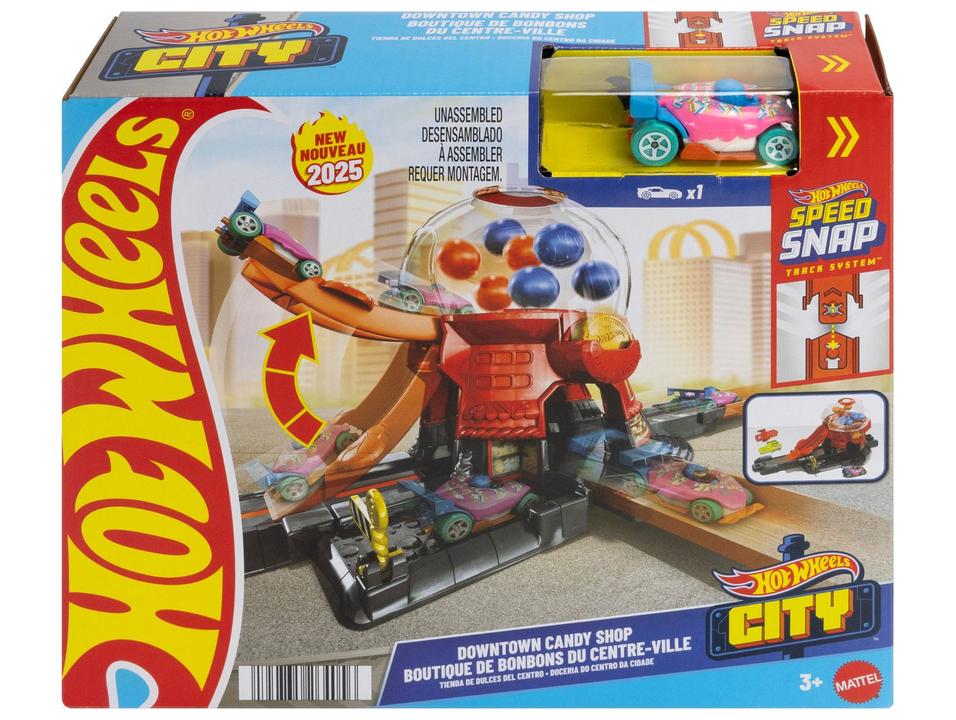 Pista Hot Wheels City Doceria do Centro da Cidade - 4
