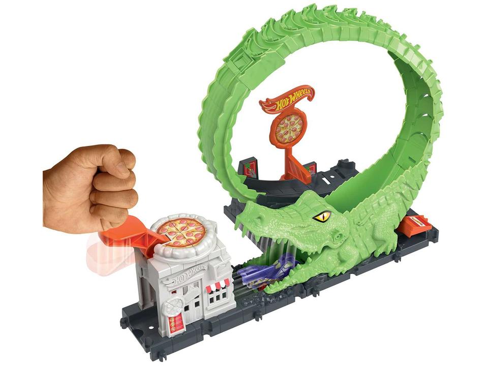 Pista Hot Wheels City Looping de Ataque do - 3
