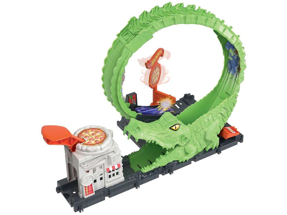 Pista Hot Wheels City Looping de Ataque do - 4