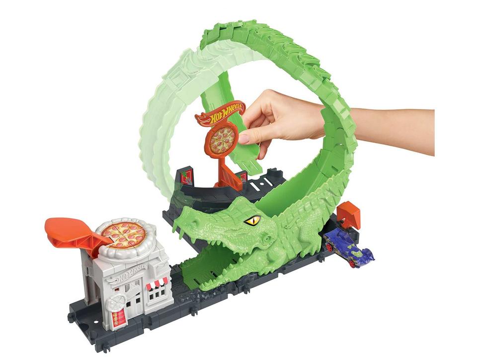 Pista Hot Wheels City Looping de Ataque do - 5