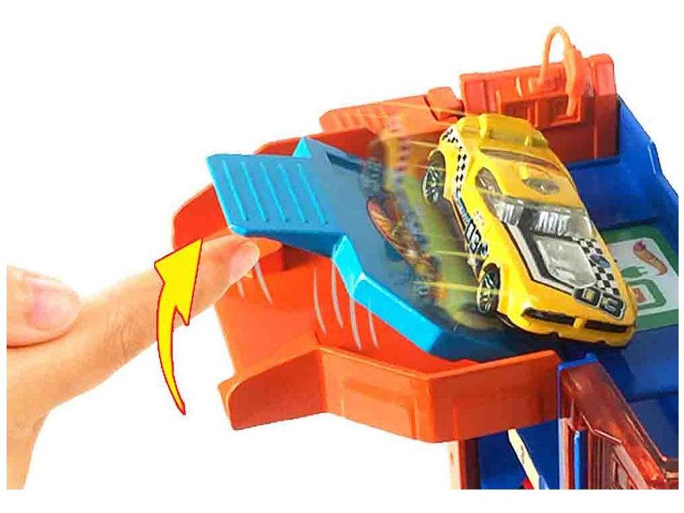 Pista Hot Wheels City Pista de Brinquedo Garagem - 2