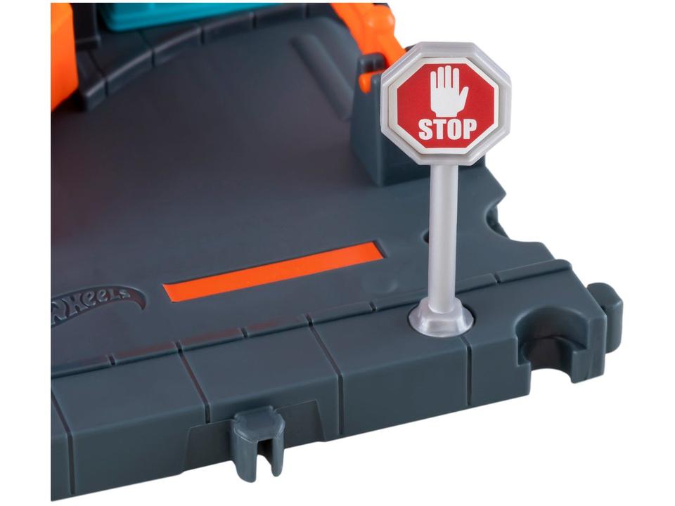 Pista Hot Wheels City Pista de Brinquedo Garagem - 7