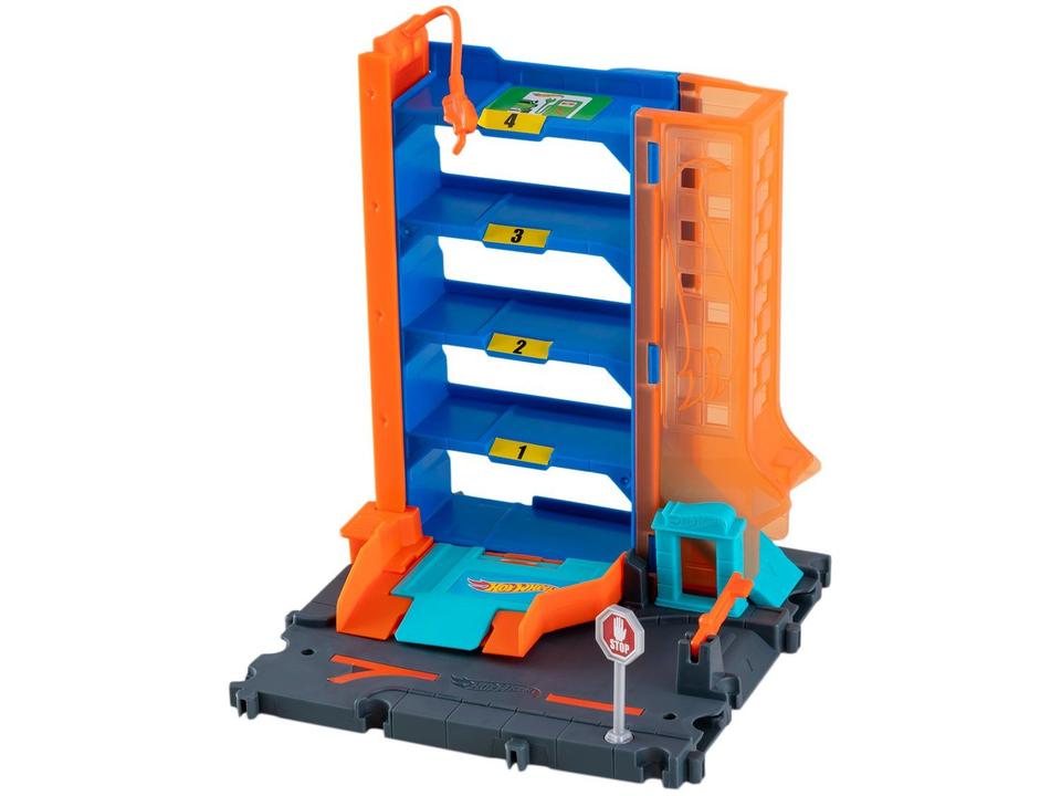 Pista Hot Wheels City Pista de Brinquedo Garagem - 5
