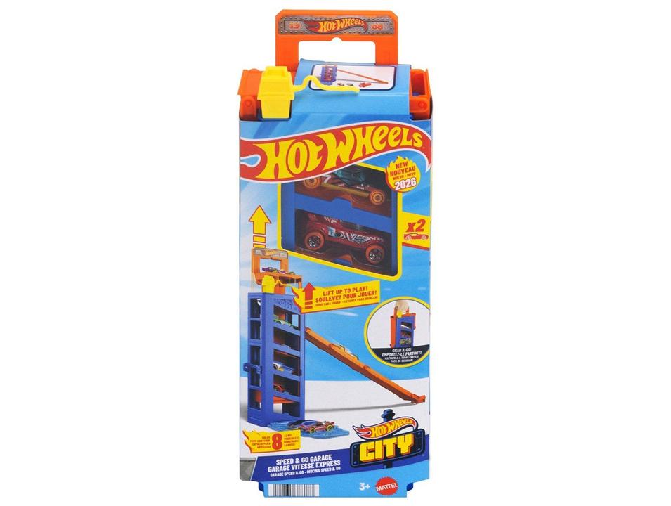 Pista Hot Wheels City Speed & Go Mattel - 3