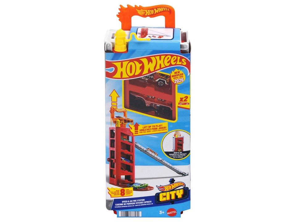 Pista Hot Wheels City Speed & Go Mattel - 2