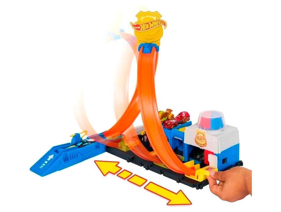 Pista  Hot Wheels City Super Delegacia de Polícia - 2