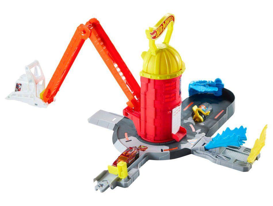 Pista Hot Wheels City Super Fire Station Rescue - 1