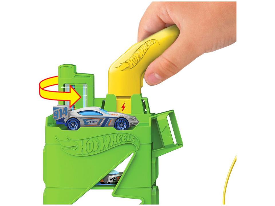 Pista Hot Wheels City Super Posto de Gasolina com - 3