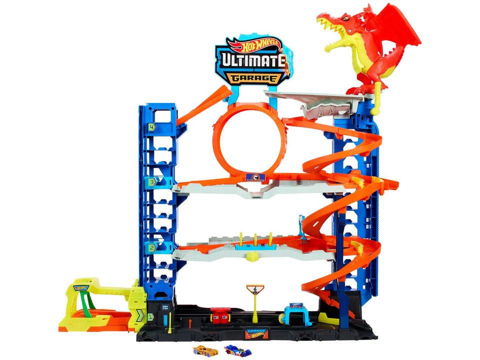 Pista Hot Wheels City Ultimate Garage Mattel - 3