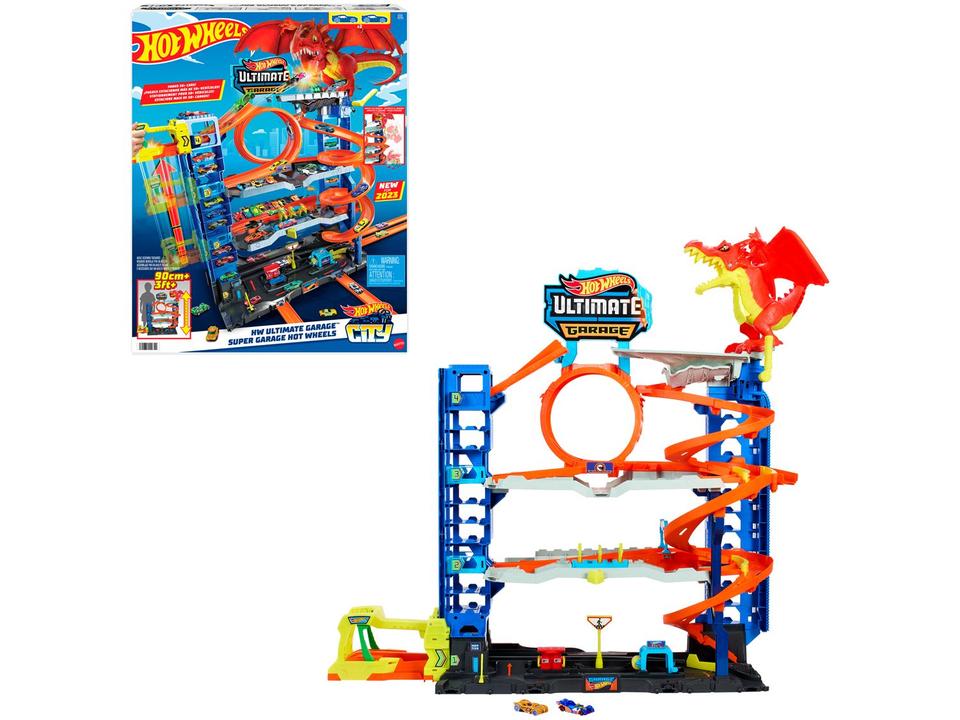 Pista Hot Wheels City Ultimate Garage Mattel - 11