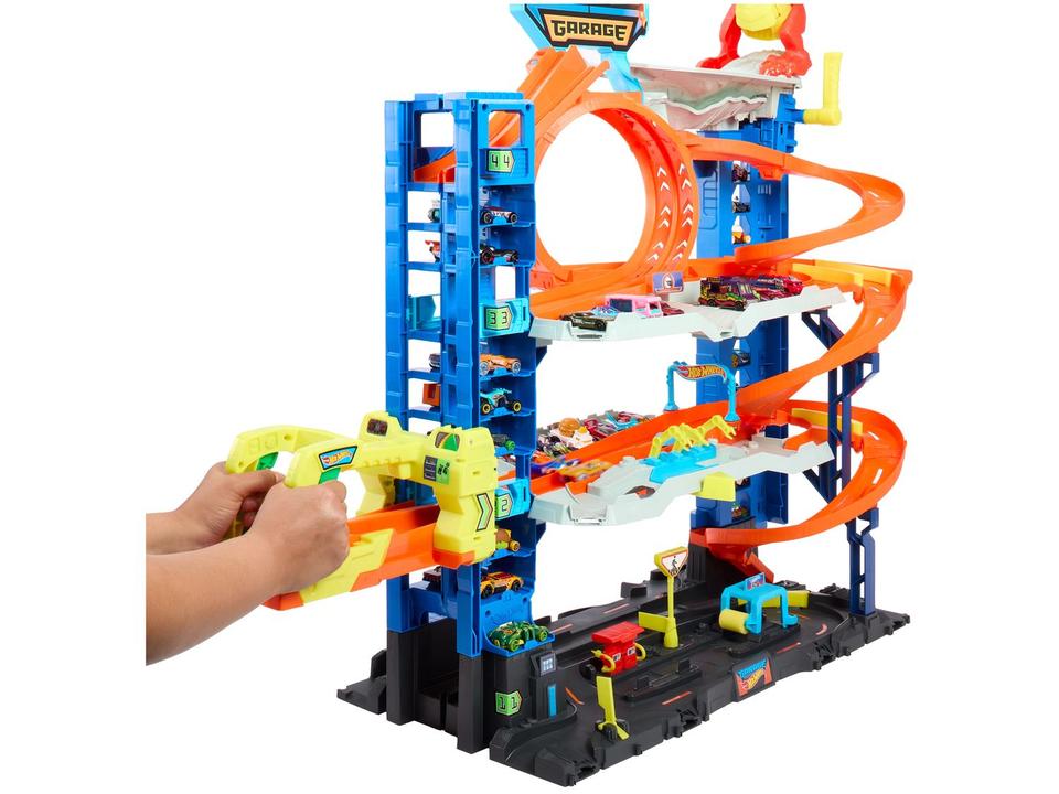 Pista Hot Wheels City Ultimate Garage Mattel - 4