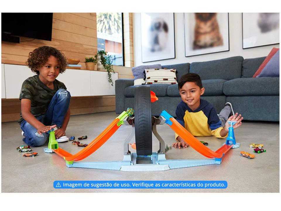 Pista Hot Wheels Competição Giratória - 2