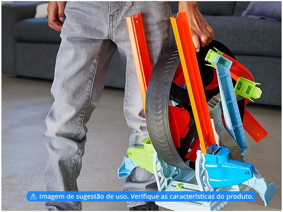 Pista Hot Wheels Competição Giratória - 4
