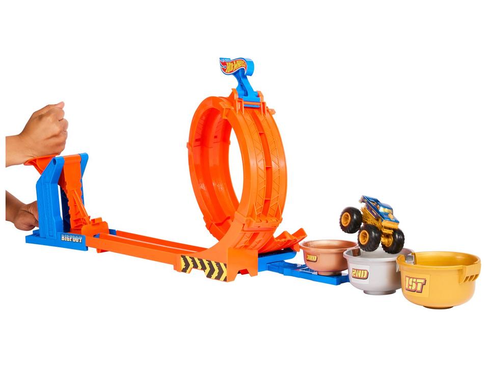 Pista Hot Wheels Monster Trucks Troféu Bigfoot - 2
