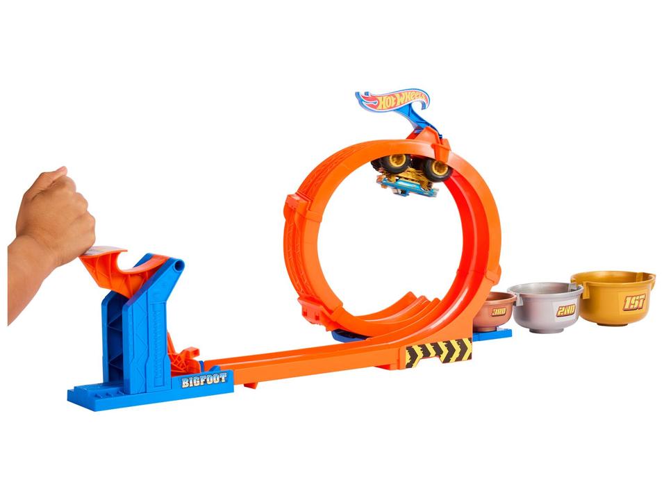 Pista Hot Wheels Monster Trucks Troféu Bigfoot - 1