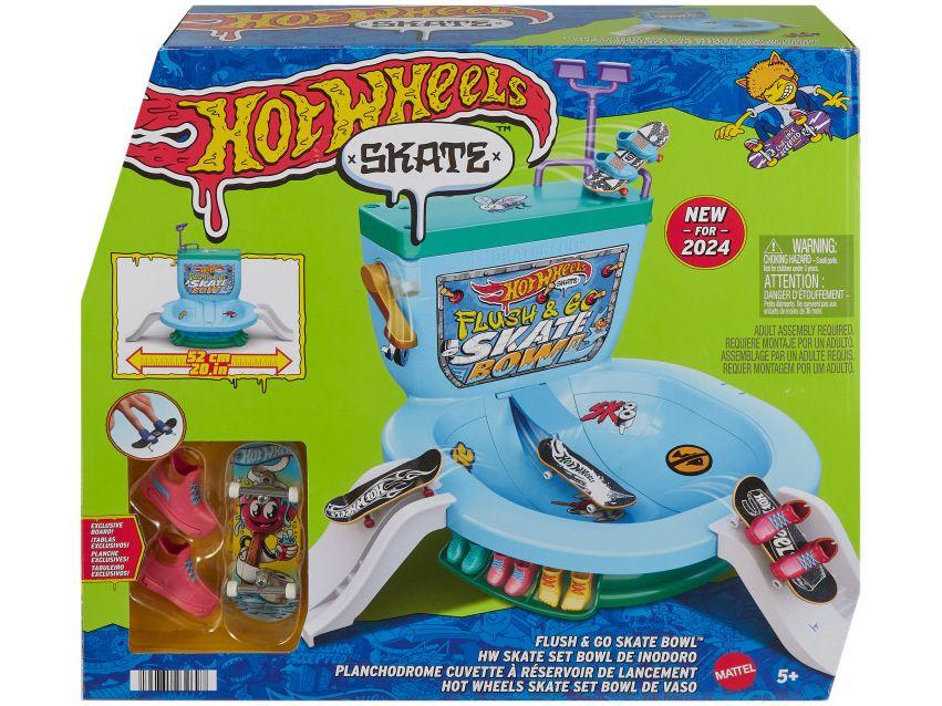 Pista Hot Wheels Skate Set Bowl de Vaso - 5
