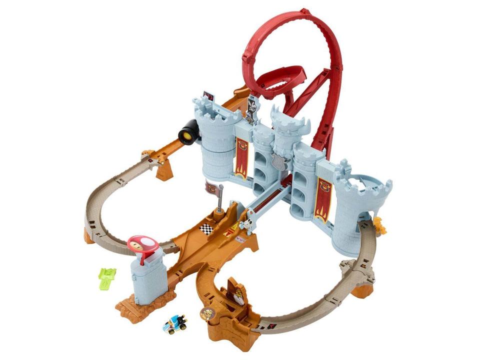 Pista Hot Wheels Super Mario Castelo Bowser Mattel - 2