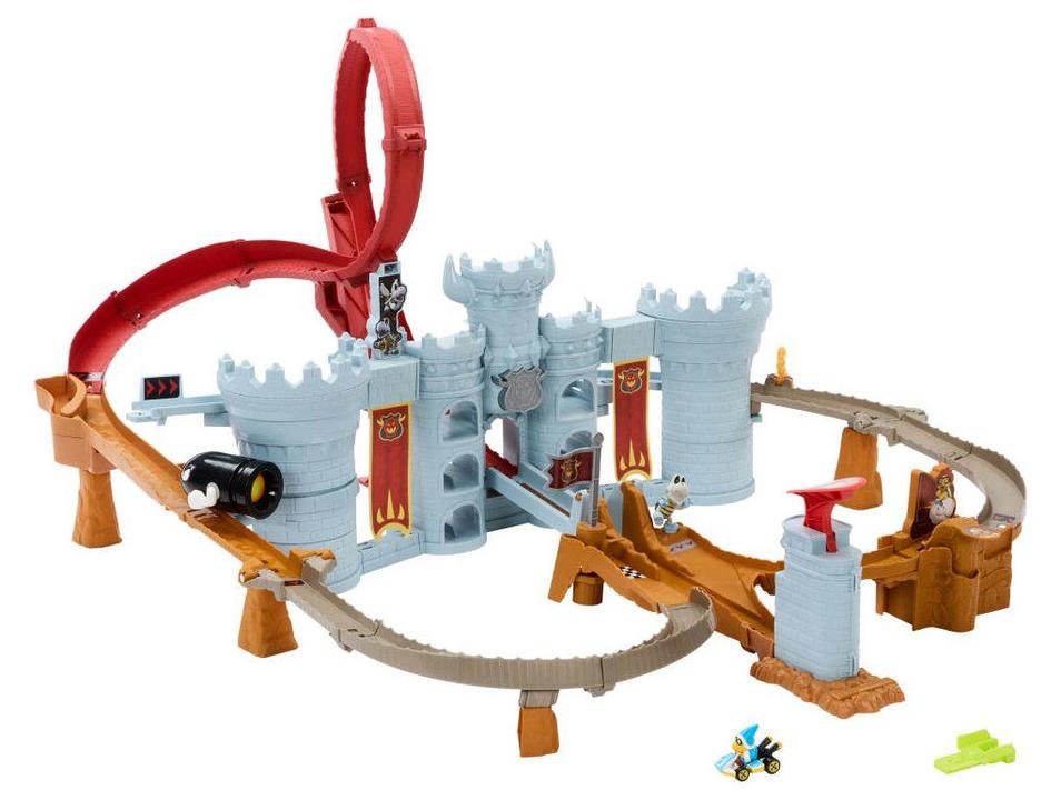 Pista Hot Wheels Super Mario Castelo Bowser Mattel - 3