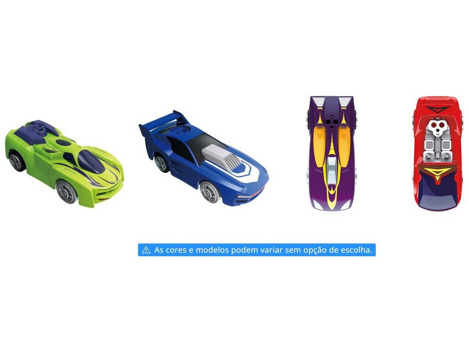 Pista Hot Wheels Triple Sky Loop Wave Racers - 1