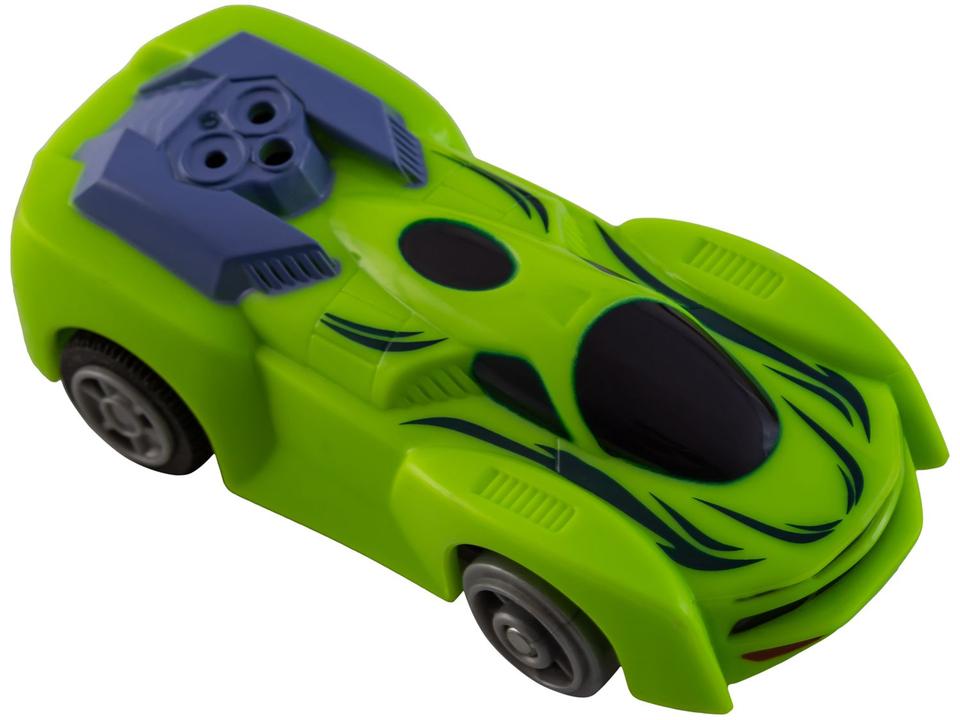 Pista Hot Wheels Triple Sky Loop Wave Racers - 8