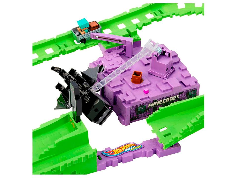 Pista Minecraft Hot Wheels RacerVerse - 3