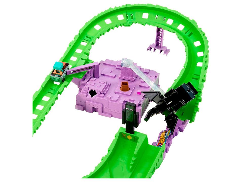 Pista Minecraft Hot Wheels RacerVerse - 4