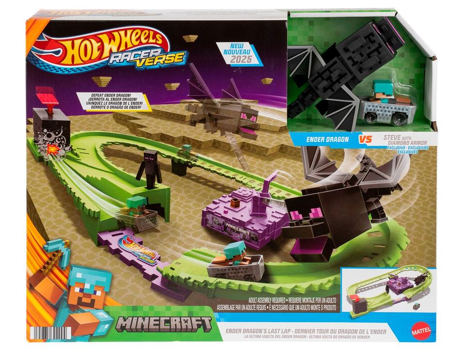 Pista Minecraft Hot Wheels RacerVerse - 5