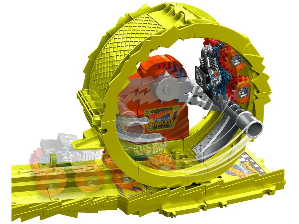 Pista Monster Trucks Hot Wheels Arena Energia de - 3