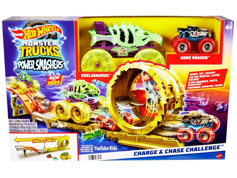 Pista Monster Trucks Hot Wheels Arena Energia de - 5