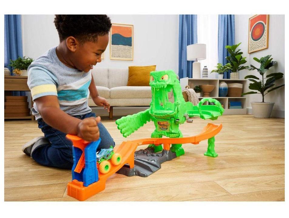 Pista Mutant Caos Hot Wheels Monster Trucks - 1