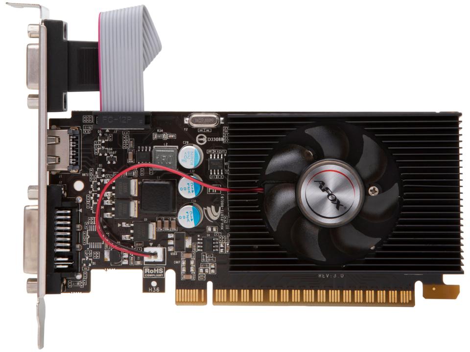 Placa de Vídeo Afox Geforce GT420 2GB DDR3 - AF420-2048D3L2 - 3