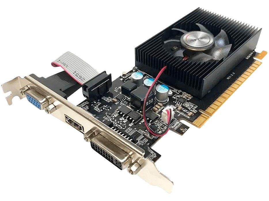 Placa de Vídeo Afox GeForce GT730 4GB DDR3 - AF730-4096D3L6 - 3