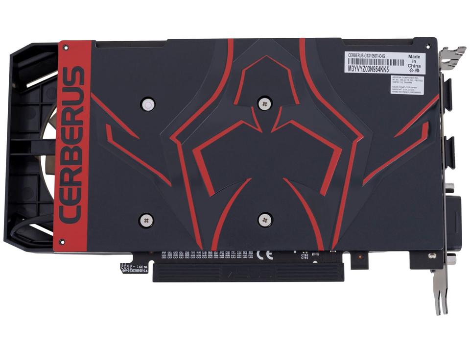 Placa de Vídeo Asus GeForce GTX 1050 TI - 4GB GDDR5 128 bits Cerberus - 5