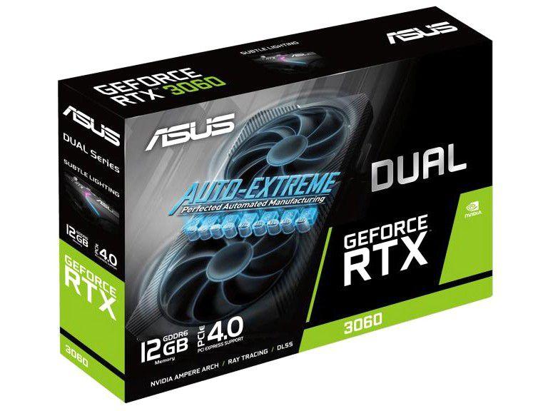 Placa de Vídeo Asus GeForce RTX 3060 12GB - GDDR6 192 bits DUAL-RTX3060-O12G - 6