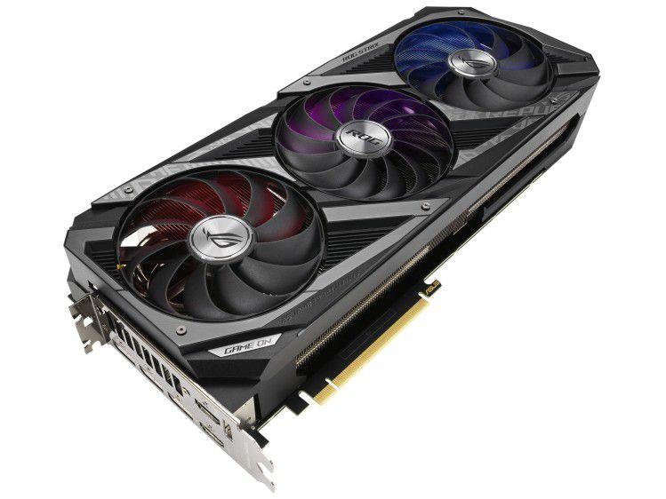 Placa de Vídeo Asus GeForce RTX 3090 24GB - GDDR6X 384 bits ROG Strix Gaming - 7