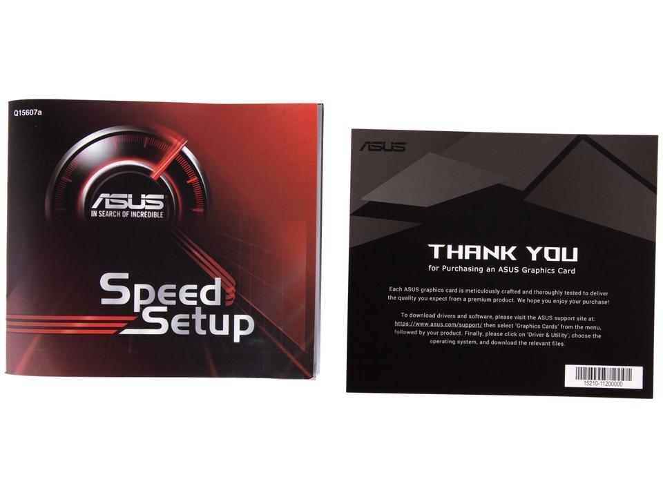 Placa de Vídeo Asus NVIDIA GeForce RTX 2060 - 6GB GDDR6 192 bits Dual - 12