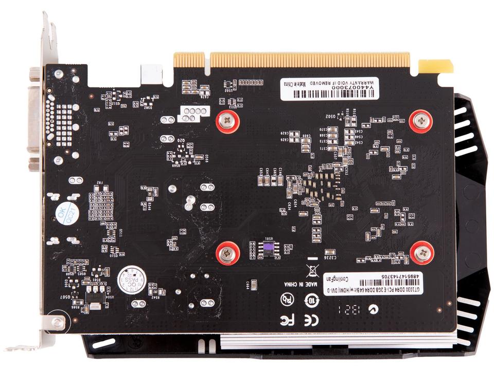 Placa de Vídeo Galax GeForce GT 1030 2GB - 8