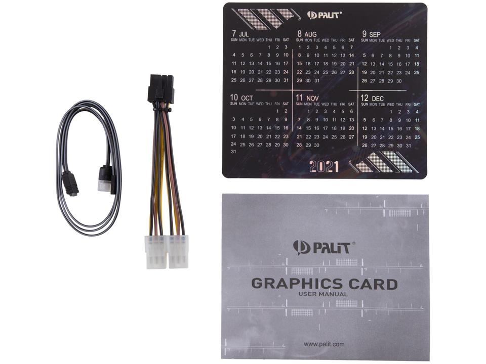 Placa de Vídeo Palit GeForce RTX 3070 8GB GDDR6 256 bits GameRock - 9