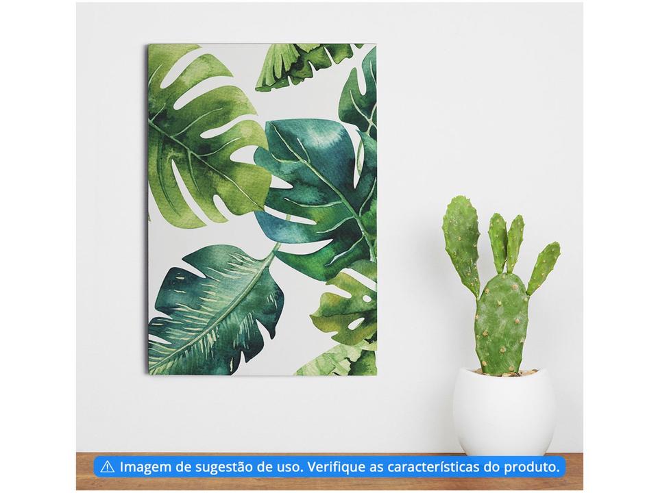 Placa Decorativa MDF Folhagens Costela Adão - 1