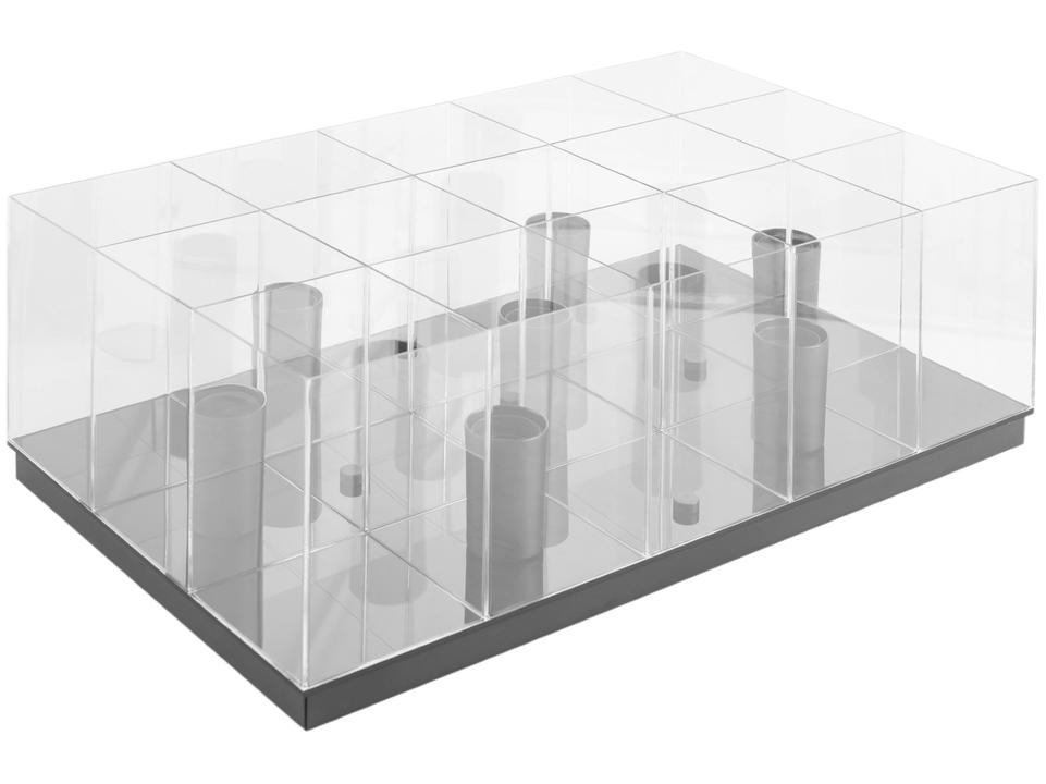 Plafon de Sobrepor 15W Taschibra - Versus Retangular - 1