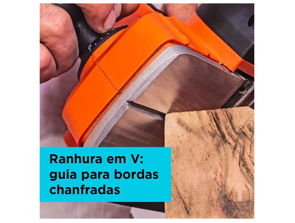 Plaina Elétrica Black+Decker 710W BEW712 - 4