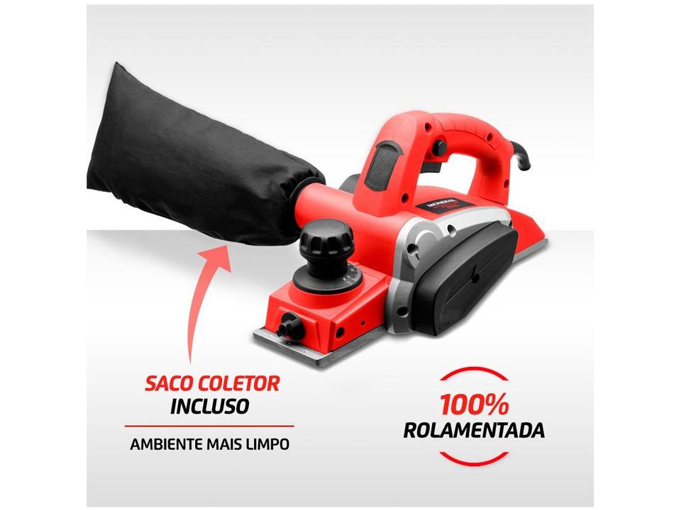 Plaina Elétrica Mondial 700W - 3